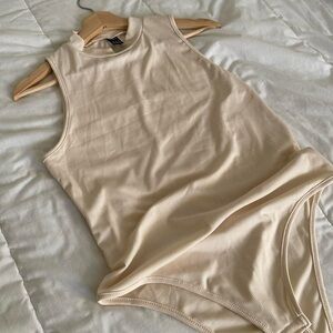 Cream Bodysuit